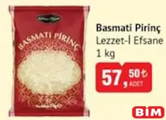 LEZZET-İ EFSANE BASMATİ PİRİNÇ 1 KG